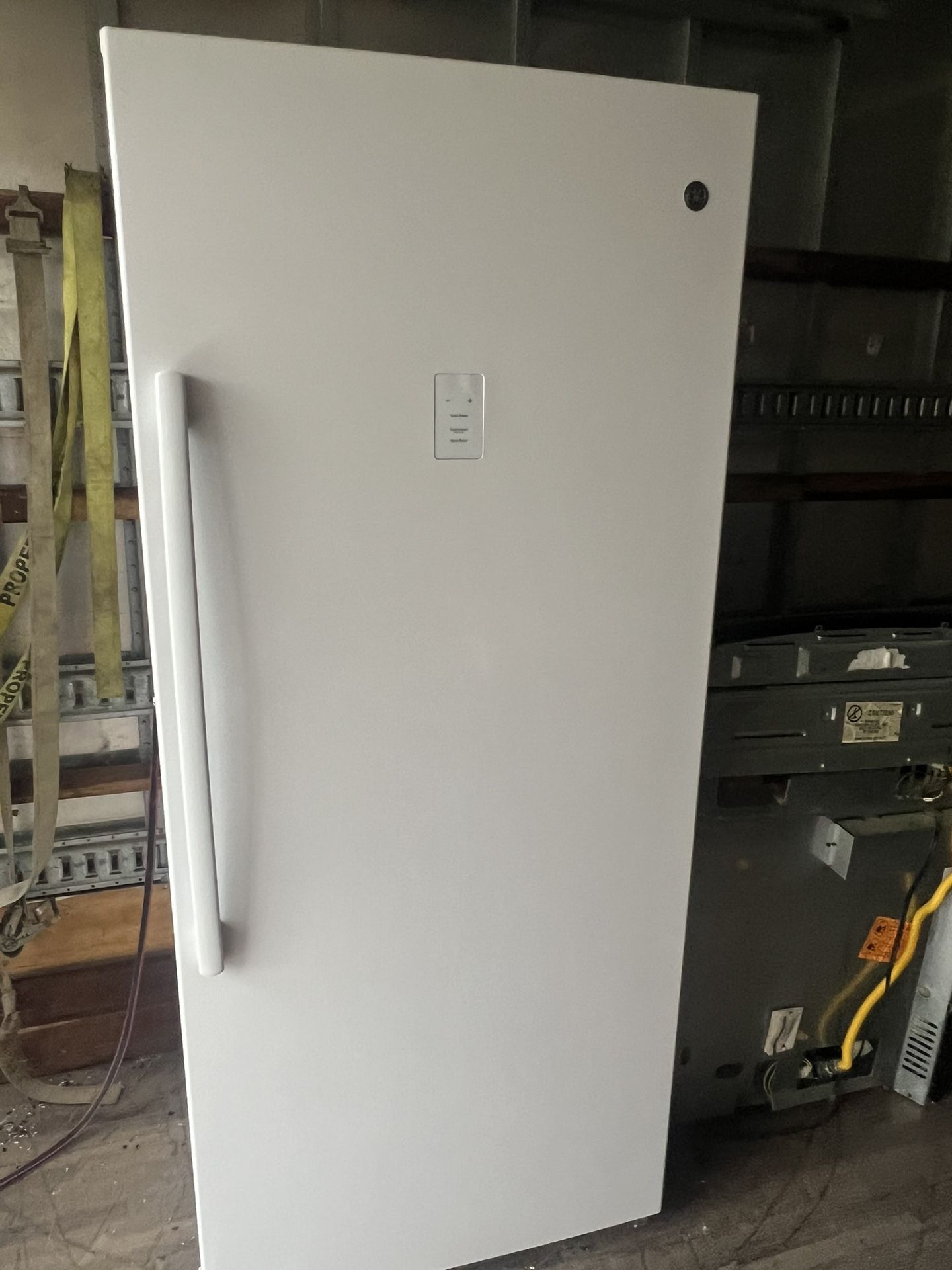 GE Up Right freezer Used