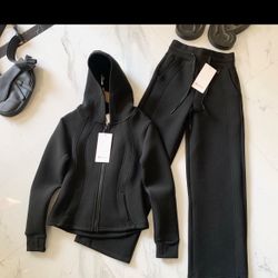 Lululemon Black Scuba Set