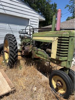 Model A John Deere Tractor