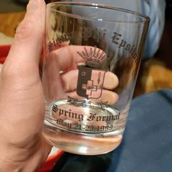 Sigma Phi Epsilon Spring Formal 21-23 1999 Whisky Glasses 