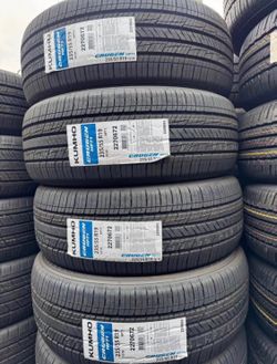 New Kumho 235/55R19 Tires