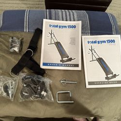Total Gym With Accessories And Manuals