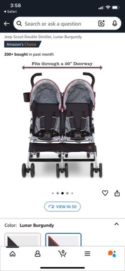 Double stroller: Jeep scout
