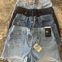Levi 501 CutOff Shorts Size26