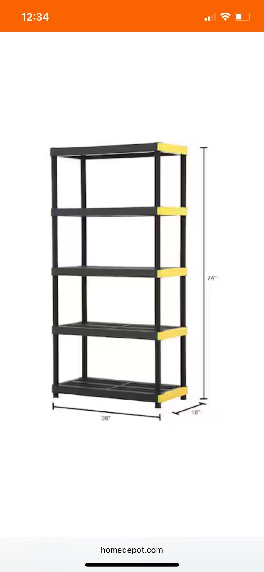 HDX Stackable Shelves
