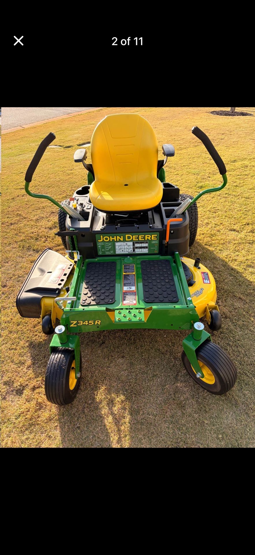 🔥2020/JOHN DEERE Z345R ZTRACK 42”in 20HP V- TWIN ENGINE.🔥