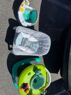 Baby Gear Bundle – Bouncer, Booster & Activity Seat