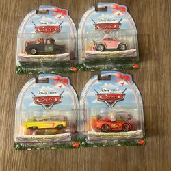 Brand New Mattel   Disney Pixar 2026 Easter Cars Lot Of 4 