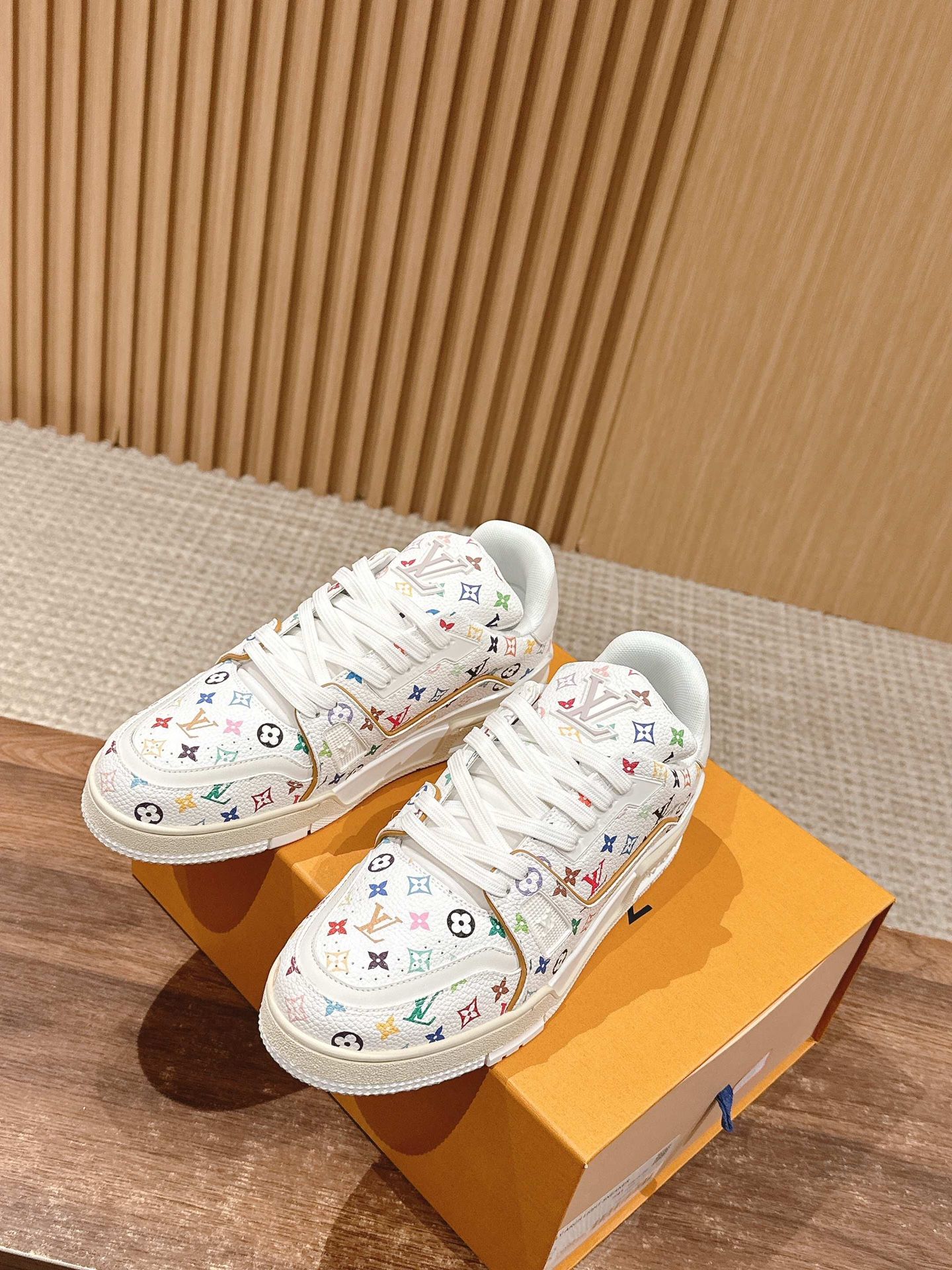 A pair of very fashionable casual shoes