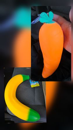 Banana & Carrot Squishy