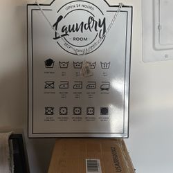 Laundry Room Sign 