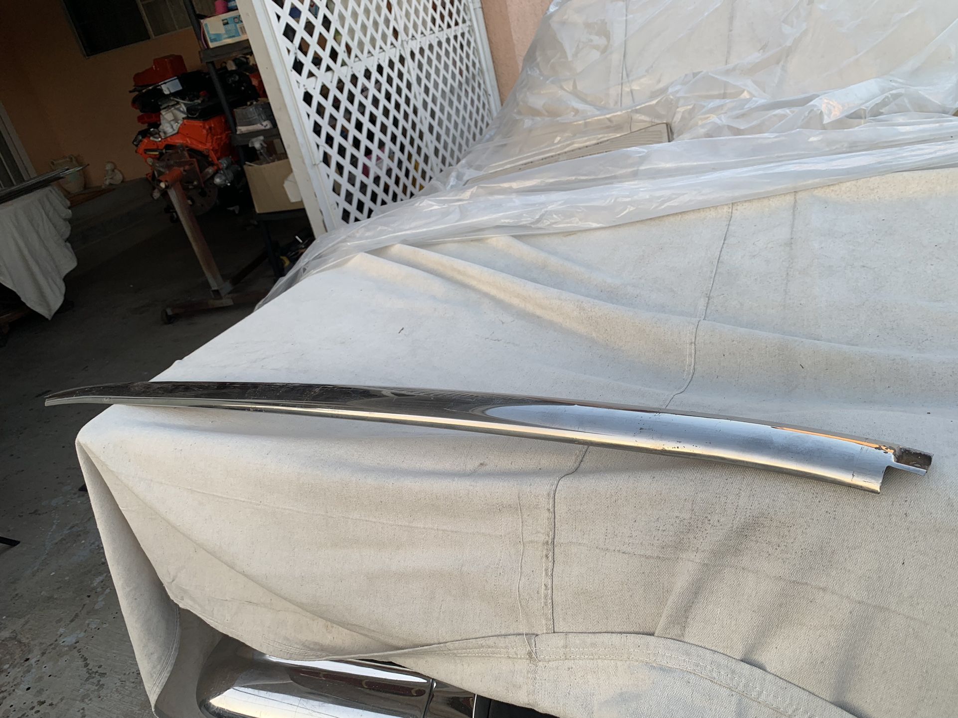 1959 Impala Convertible Top Windshield Molding