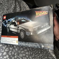 Lego DeLorean 10300 Complete Set 