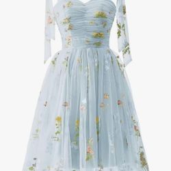 Whimsical Tulle Dress. Great For Prom, Graduation Or Formal Event