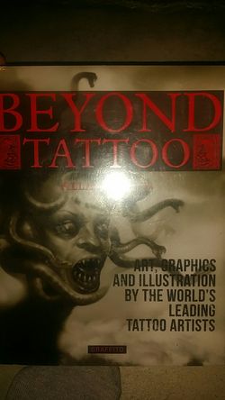 Hard back beyond tattoo art book