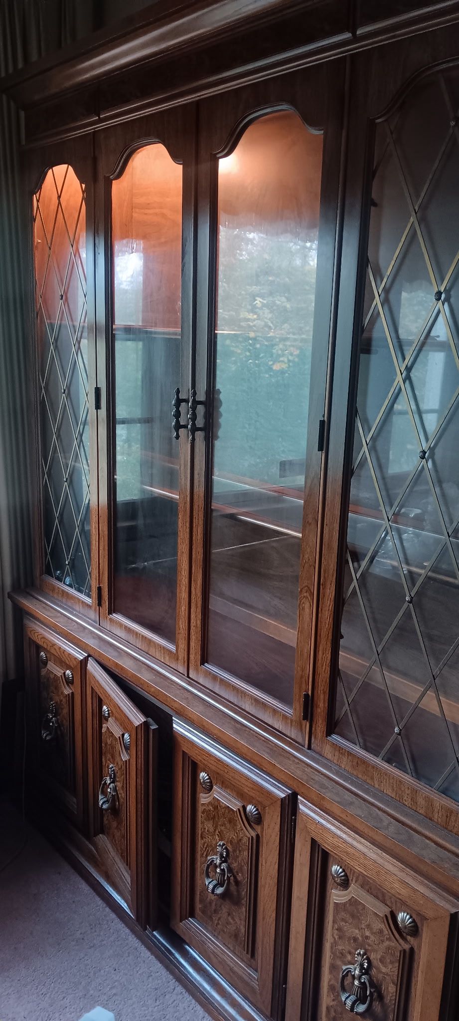 China Cabinet  and Dinning Room Table