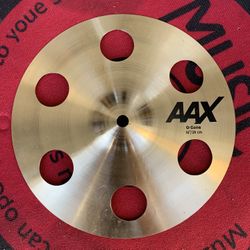 Sabian AAX Series 10” O-Zone Splash Drum Cymbal BRAND NEW Retails for $179