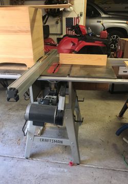 Craftsman stationary table saw deals