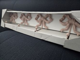 Pink Bow Shaped Wall Mount Hooks