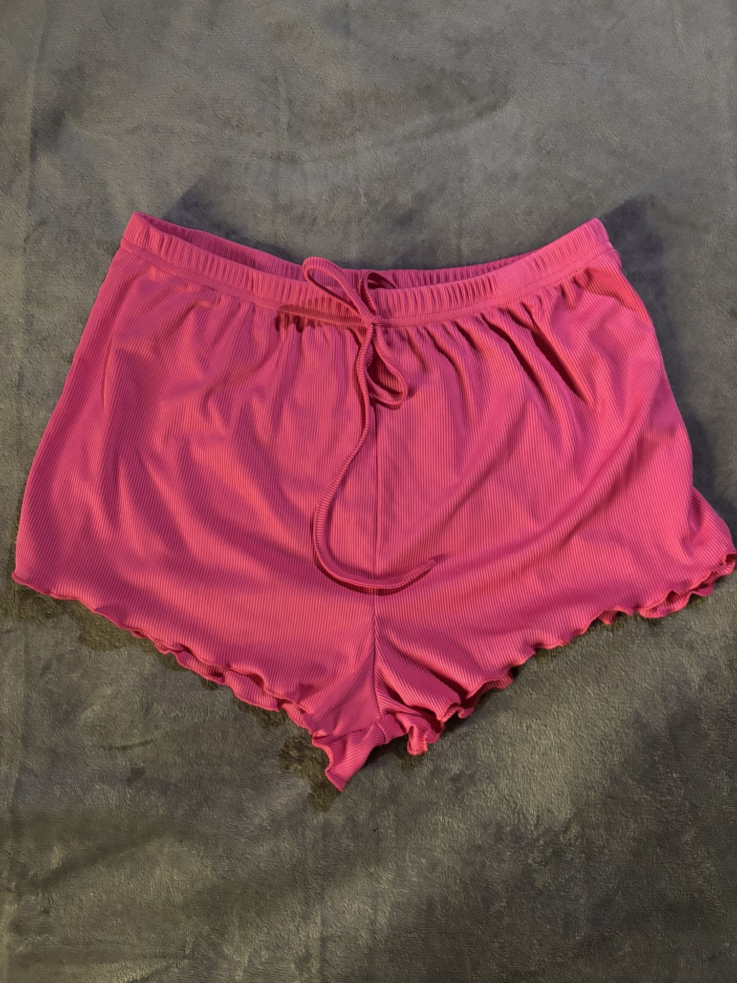 hot pink shorts