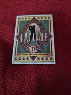 Andy Rooney Golfer Magnet Half Price