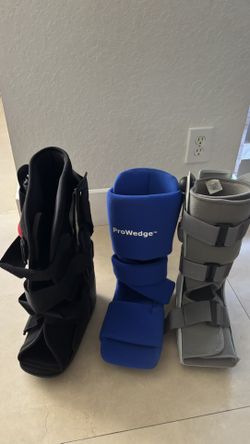 3 Orthopedic Walking Boots