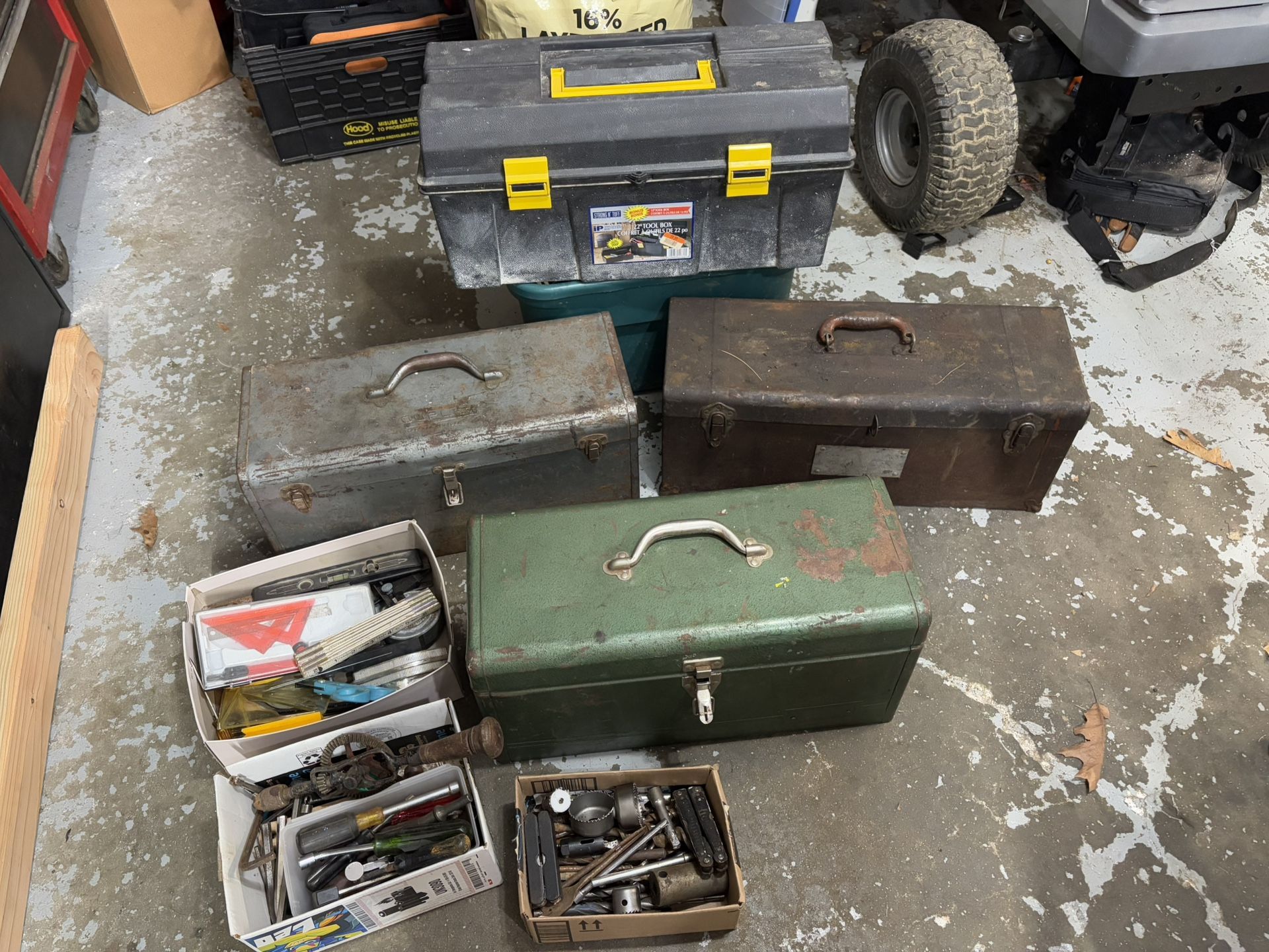 Tools and Boxes