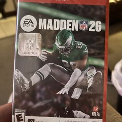 Madden NFL 26 Nintendo Switch 2 Brand New