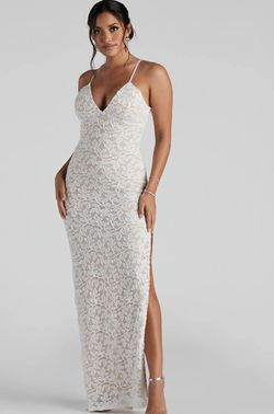 White Lace Dress