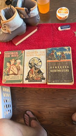 Antique Boy Scout Handbooks