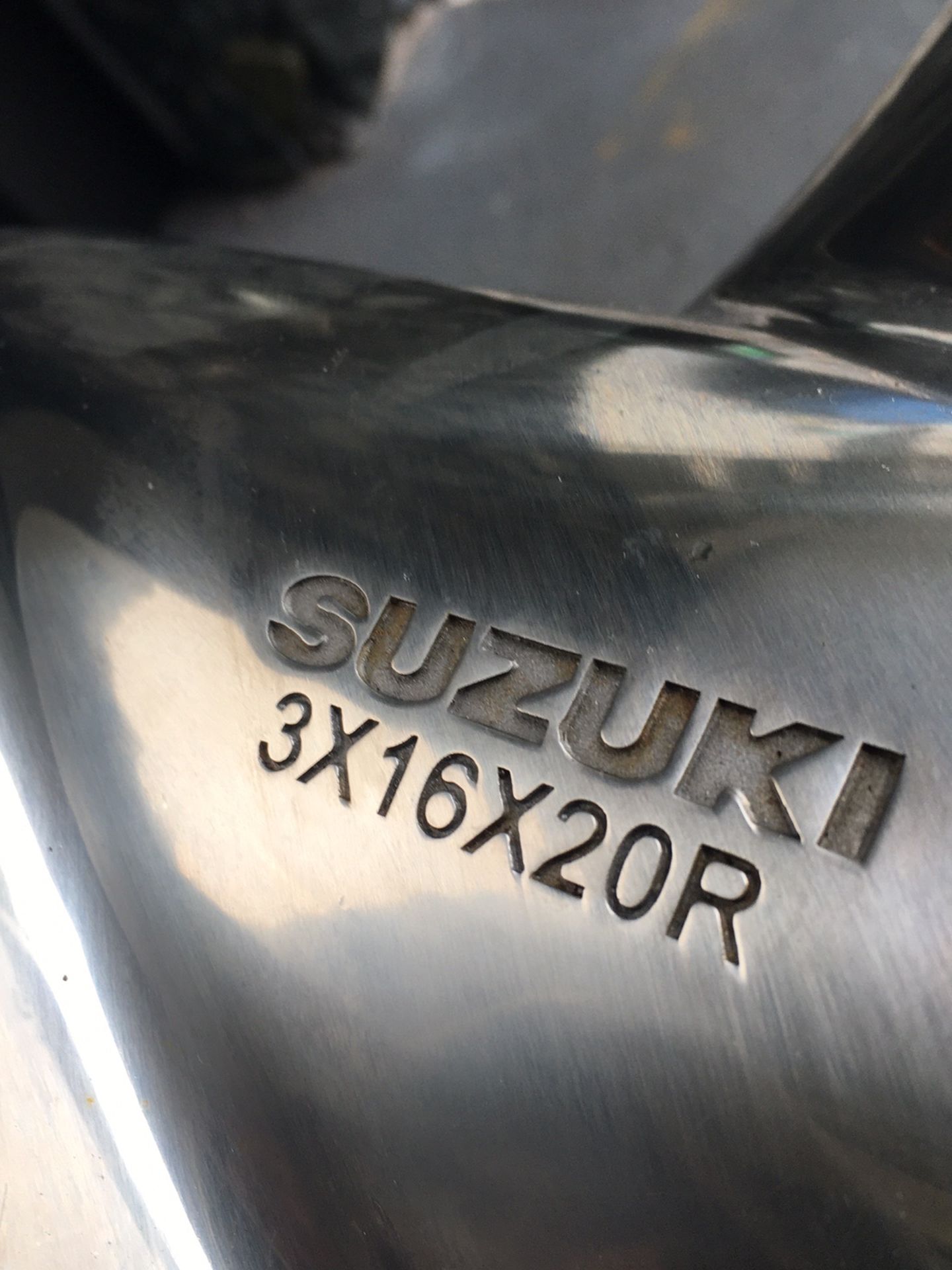Suzuki Watergrip Propeller 3x16x20R