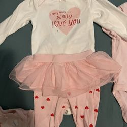 Baby Girl NB Clothes  And 03monthes 