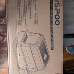 Stainless Steel XL Cat Litter Box 