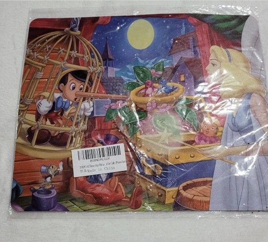 Pinocchio  PC Mouse Pad Desk Non Slip Mat 