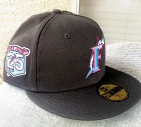 Marlins Fitted With Patch