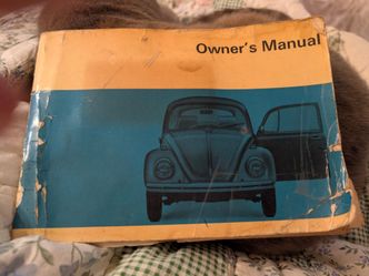 1968 Owner's manual