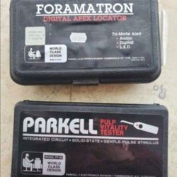 Formatron Digital Dental Apex Locator and Parkell Dental Pulp Vitality Tester