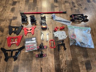 Assorted Aluminum RC Parts For Arrma