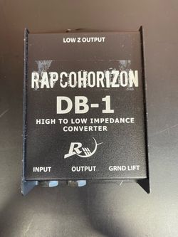 Rapco Horizon DB-1 Passive Direct Box High to Low Impedance Converter