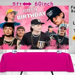 Peso Pluma Banner De tela.60x42 $10 Cada Uno