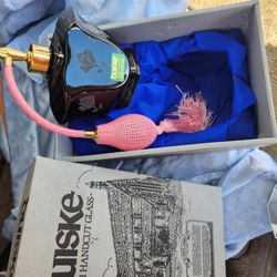 Duiske Handcrafted Irish Glass Purfume Bottle 