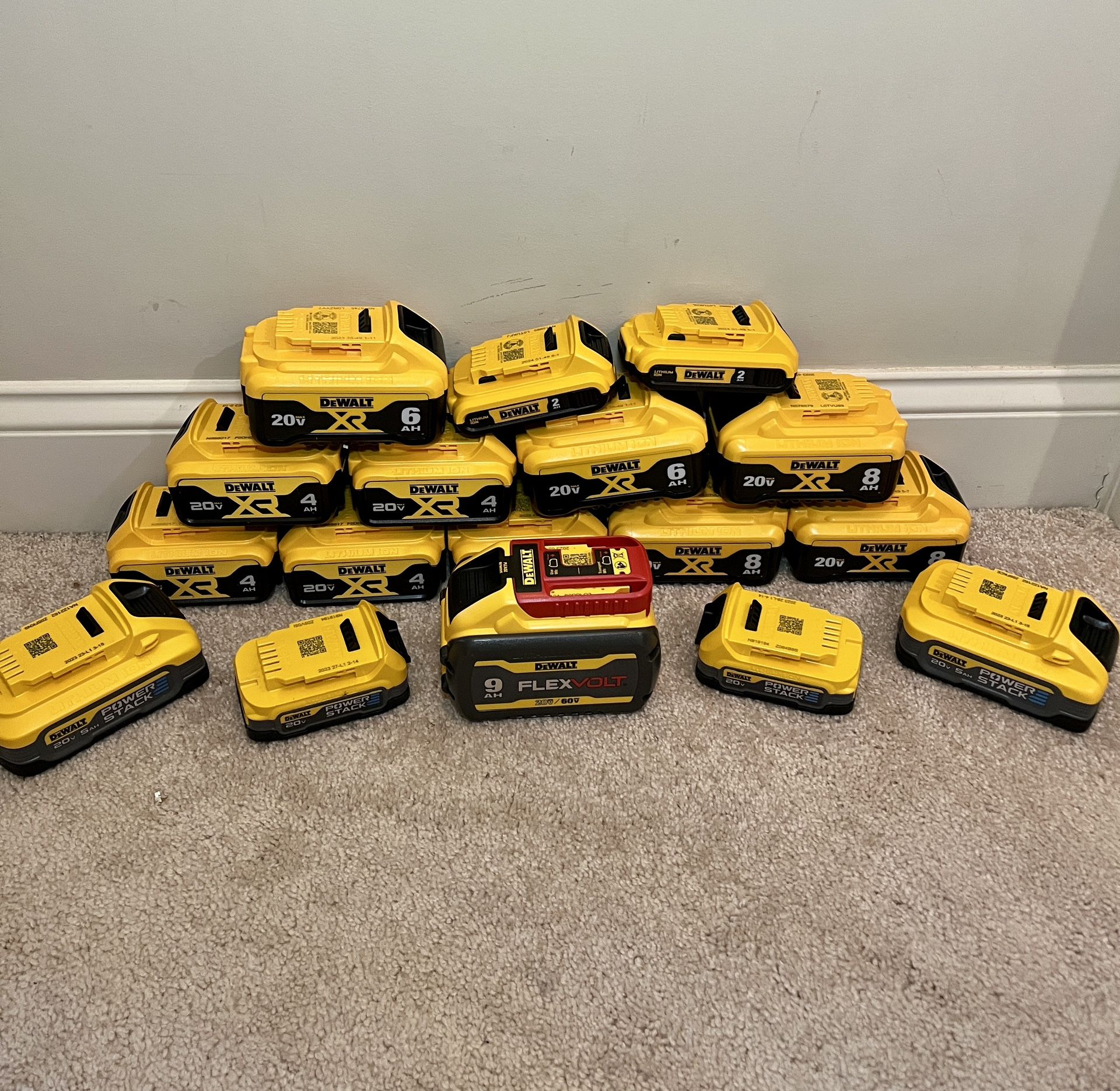 Dewalt 20V Batteries *New* - Prices in Description - *New*