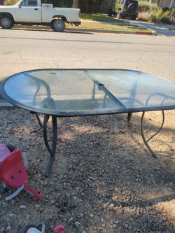Patio table