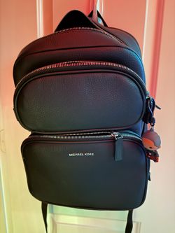 Michael Kors Backpack (men’s) Black Pebbled Leather NM