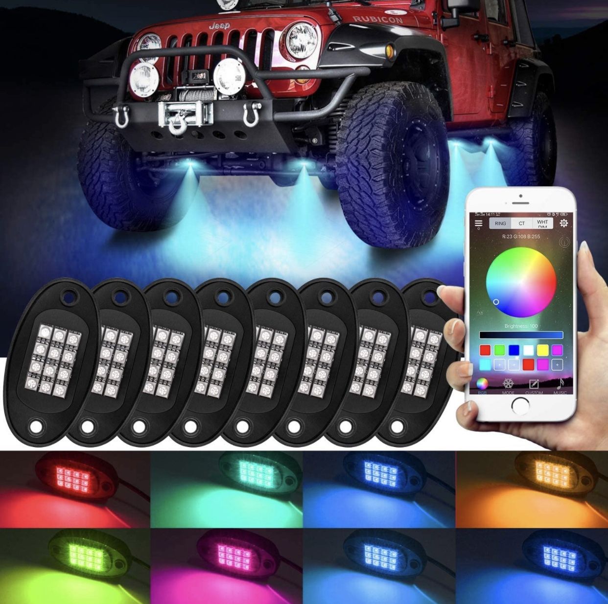 RGB Rock Lights