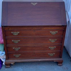 Secretary Desk Mahogany Vintage