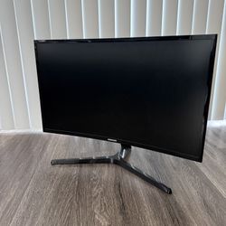 Samsung 27” Curved LED LCD Monitor - 16:9-4 ms