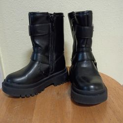 Leather Kids Boots