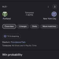 Portland Timbers Vs New York City 