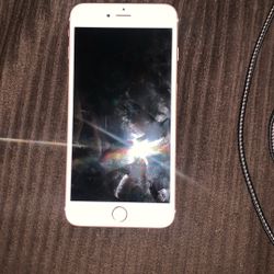iPhone 6 S   (iCloud locked).  Rose Gold Y